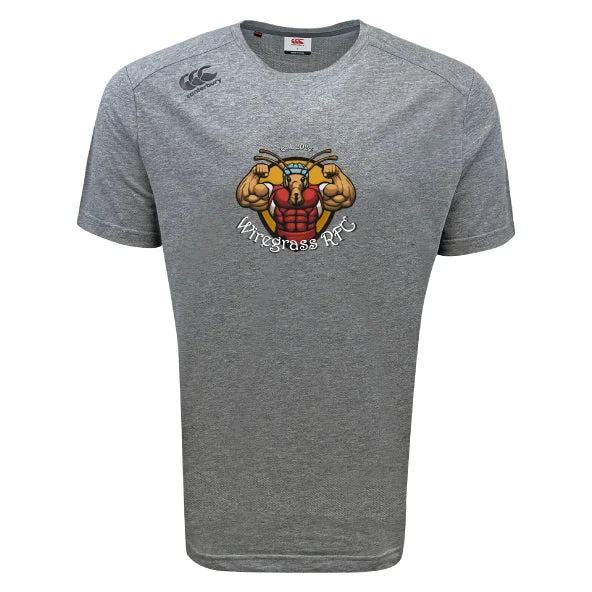 Solar-powered portable trail cooling stove-Wiregrass Rugby Tempo Vapodri T-Shirt by Canterbury