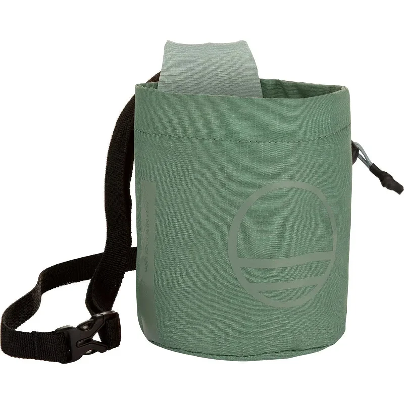 Reinforced braided hiking cordage-Session Chalk Bag - Green Ivy