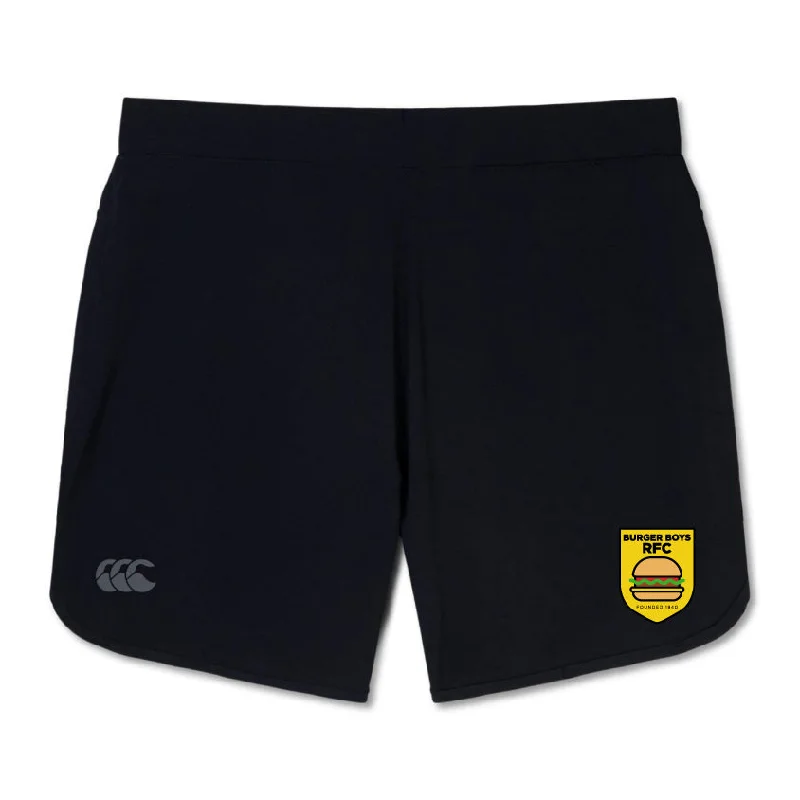 Weatherproof rust-free hiking stakes-Burger Boys RFC Women's Elite Woven Short by Canterbury