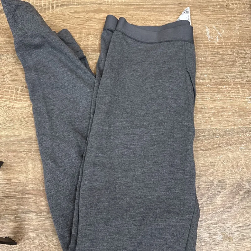 Portable camping hot flat griddle-Uniqlo - Men's HeatTech Baselayer Leggings - MSRP $30: Grey-men-MD