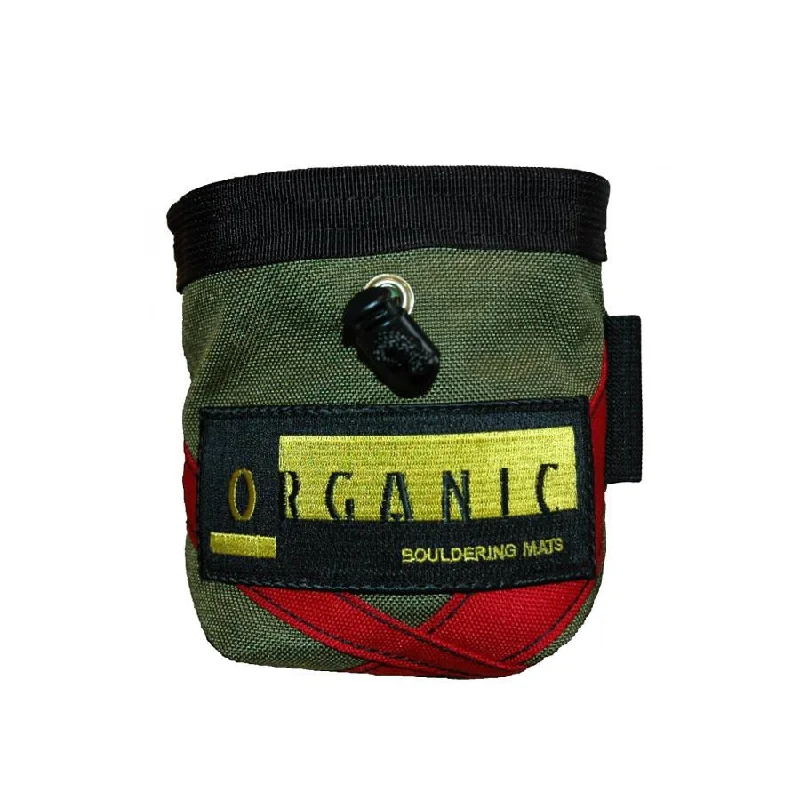 Reinforced braided trekking adventure anchor cord-Organic Small Chalk Bag