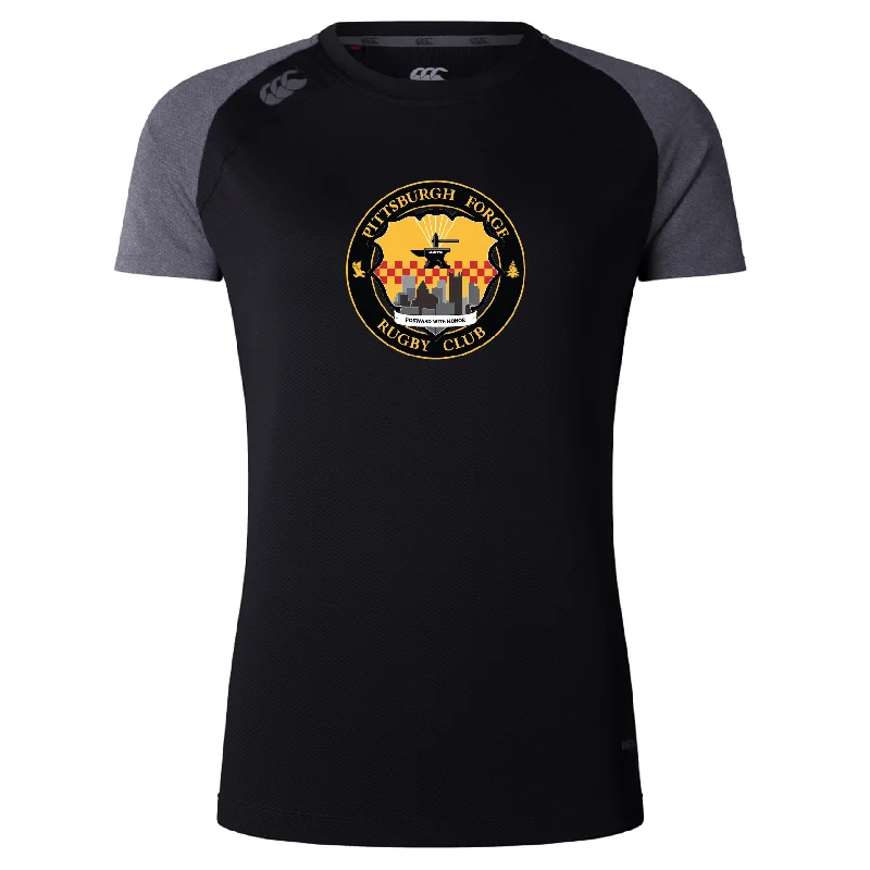 High-volume camping hydration trekking tank-Pittsburgh Forge Women's Elite Training Tee by Canterbury