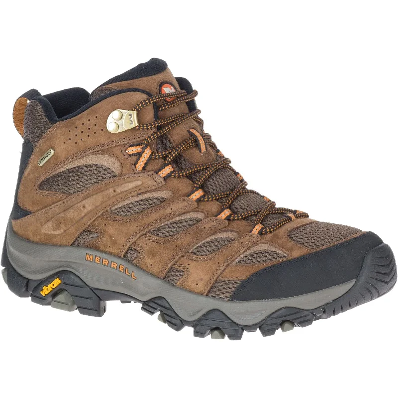 High-volume camping hydration trekking tank-Merrell Moab 3 Mid WP Men's Hiking Boots