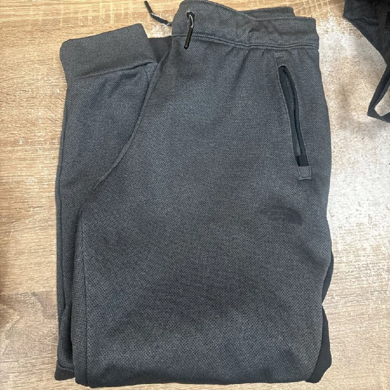 Weather-tight hiking gear tarp shelter-The North Face- Men's fleece lined pants - MSRP $110: Grey -men-SM