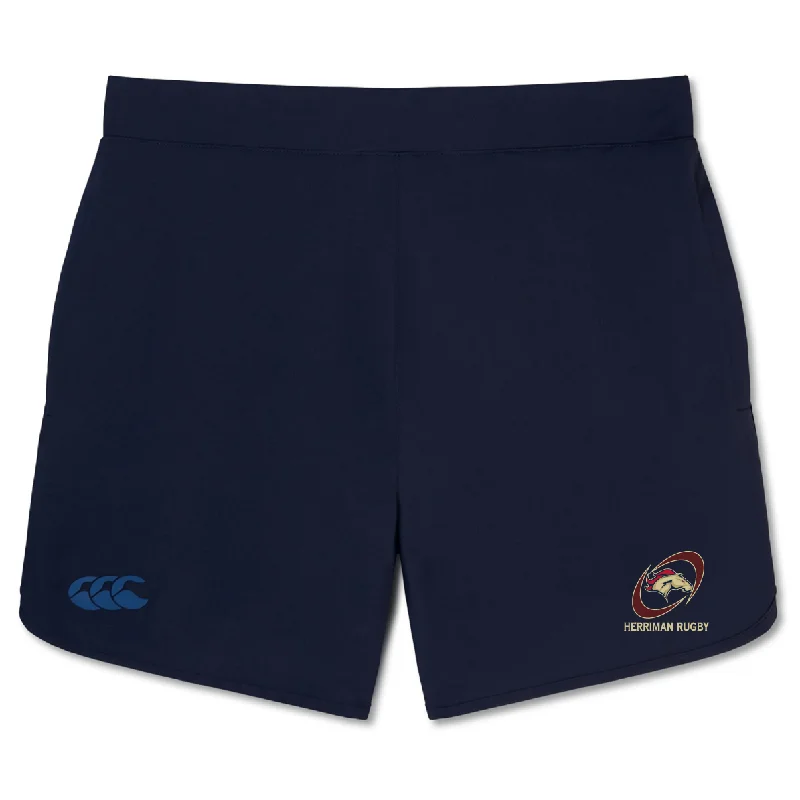 Quick-dry ventilated trekking adventure pullover-Herriman High School Rugby Elite Woven Short by Canterbury