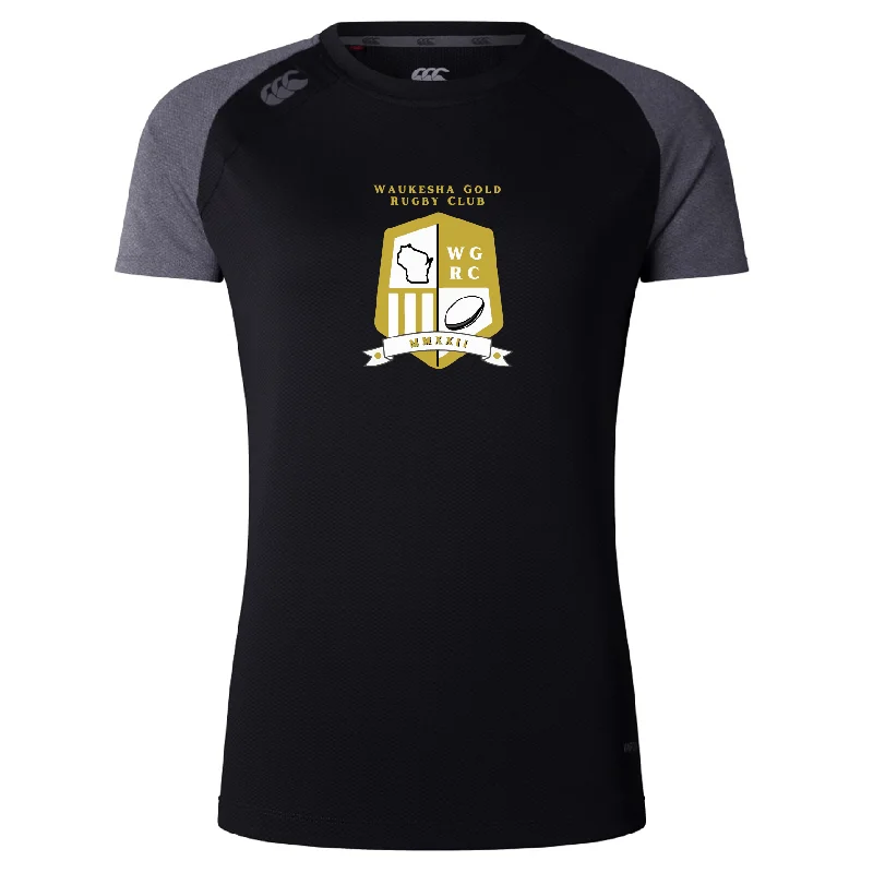 Portable camping hot roasting frying skillet-Waukesha Gold Rugby Women's Elite Training Tee by Canterbury