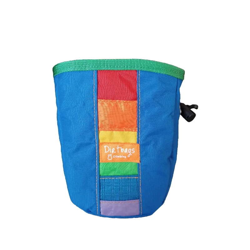 Plush thermal-lined trekking pillow-Kid's Chalk Bag: RAINBOW