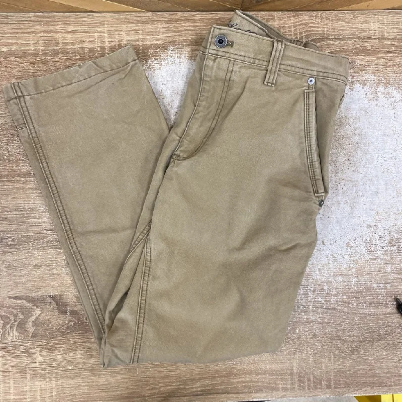 High-performance geodesic hiking tent-Eddie Bauer - Men's Canvas Pants - MSRP $120: Brown/Khaki-men-32x30