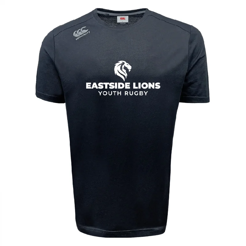 Solar-powered hiking portable hot cooktop-Eastside Lions Tempo Vapodri T-Shirt by Canterbury