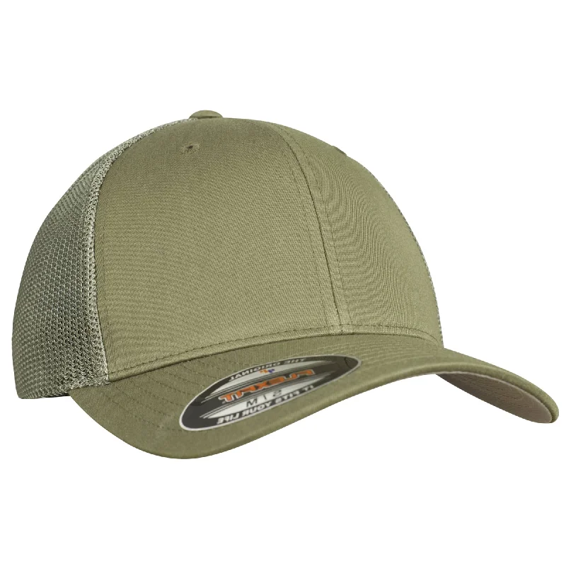 Rechargeable trail adventure perimeter light-Cap Mesh Trucker Cap buck