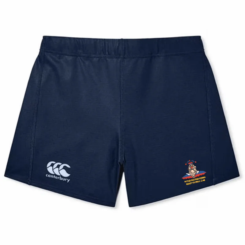 Waterproof Gore-Tex hiking adventure trail shorts-Pittsburgh Harlequins Rugby Women's Yokohama Short by Canterbury