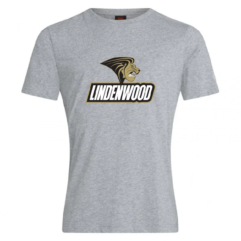 Arctic-rated inflatable sleeping mat-Lindenwood University Rugby Club Plain Tee by Canterbury