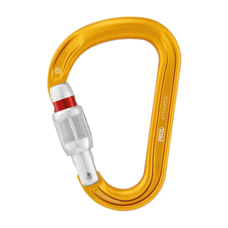 Compact outdoor survival trekking kit-Attache SL Screwgate Carabiner