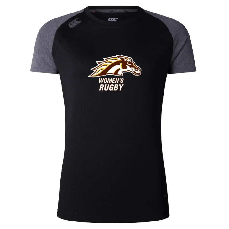 Anti-slip lightweight adventure trail-ready sandals-Western Michigan University Women's Elite Training Tee by Canterbury