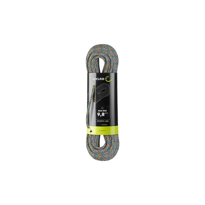 Rechargeable campsite adventure lamp-Edelrid Boa Eco 9.8mm Rope