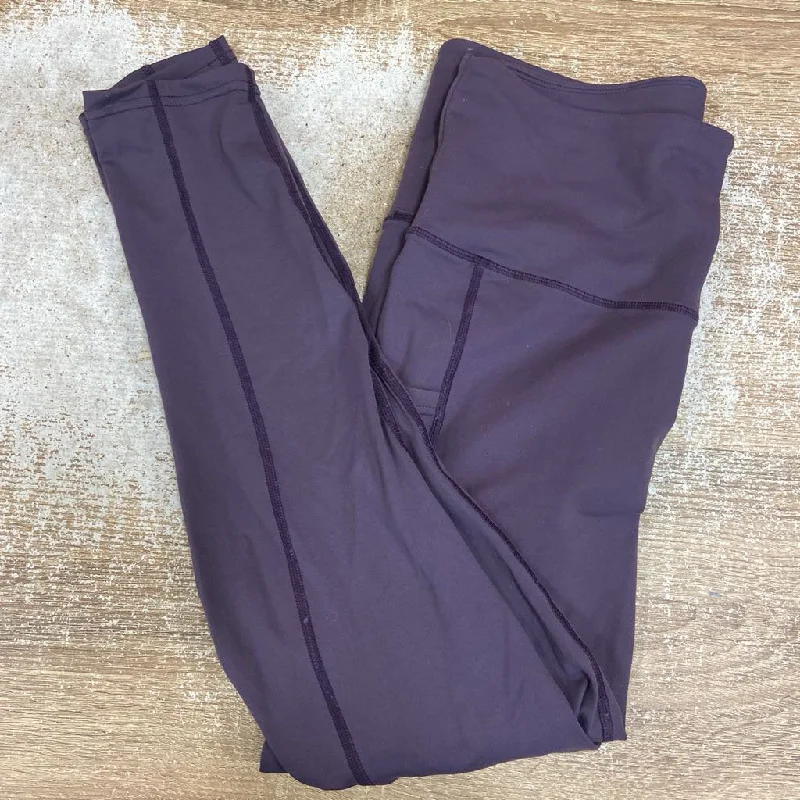 Energy-saving inflatable hiking sleep pad-She's Got Leggz - Women's Active Wear Leggings: Purple -women-LG