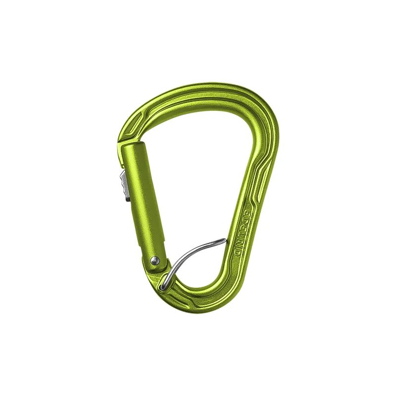 Folding lightweight trekking side prep chair-Edelrid HMS Strike Slider FG Locking Carabiner