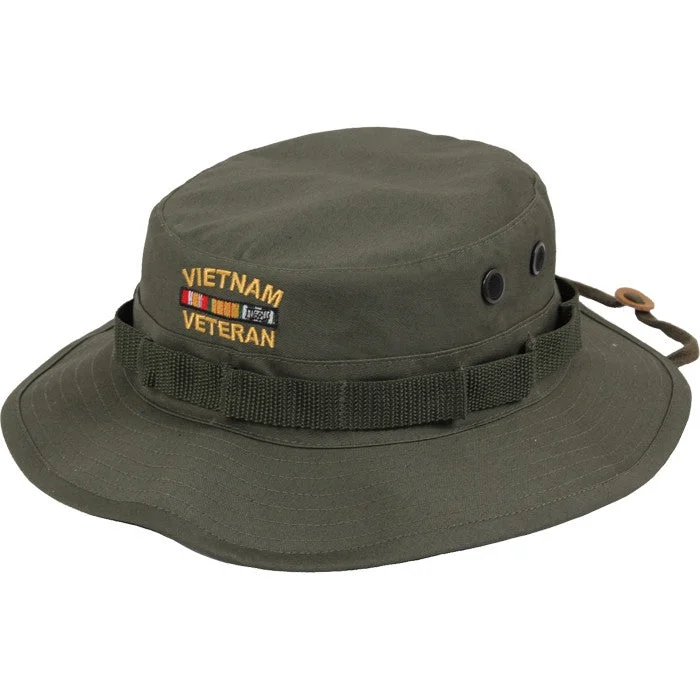 Non-stick hiking roasting flat griddle-Olive Drab - Military Vietnam Veteran Boonie Hat