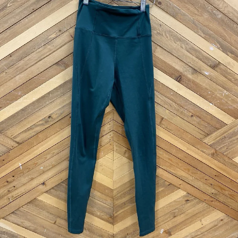 Waterproof hiking trail cargo khakis-Girlfriend Collective-Leggings-MSRP $97: Green-women-XS