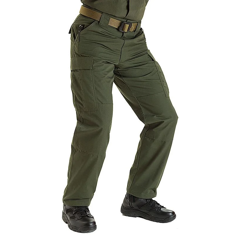 Load-bearing quick-adjust hiking strap-5.11 Tactical Ripstop TDU Pants TDU Green