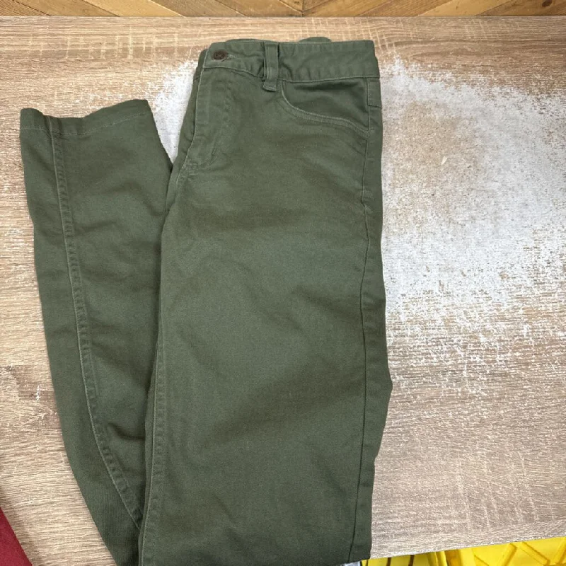 Waterproof camping trail adventure sneakers-Fjallraven - Women's High Coast Stretch Pants - MSRP $170: Green-women-27-28