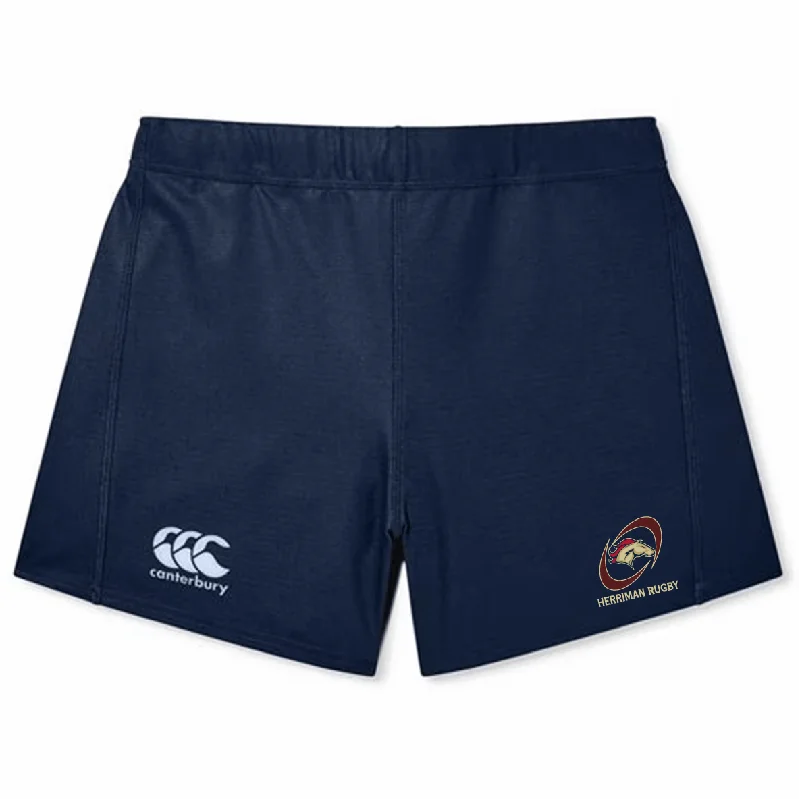 Stretchable rapid-dry hiking adventure khakis-Herriman High School Rugby Women's Yokohama Short by Canterbury