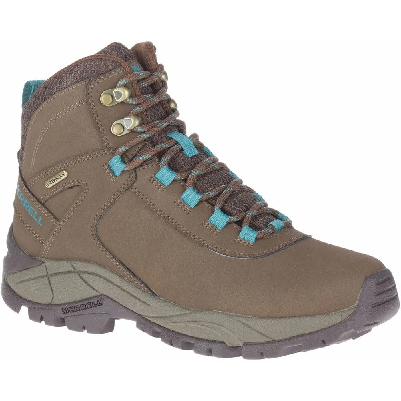 Waterproof hiking trail khaki adventure boots-Merrell Vego 2 Mid LTR WP Women's Hiking Boot