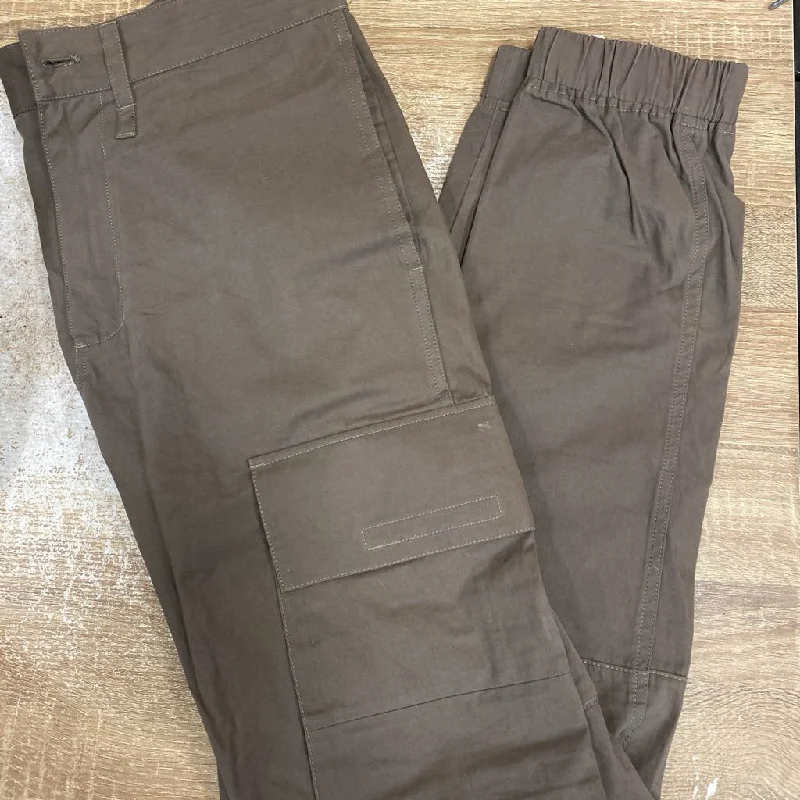 Rechargeable hiking campsite signal floodlight-Stampd - Men's casual pants - MSRP $315: Brown-men-LG