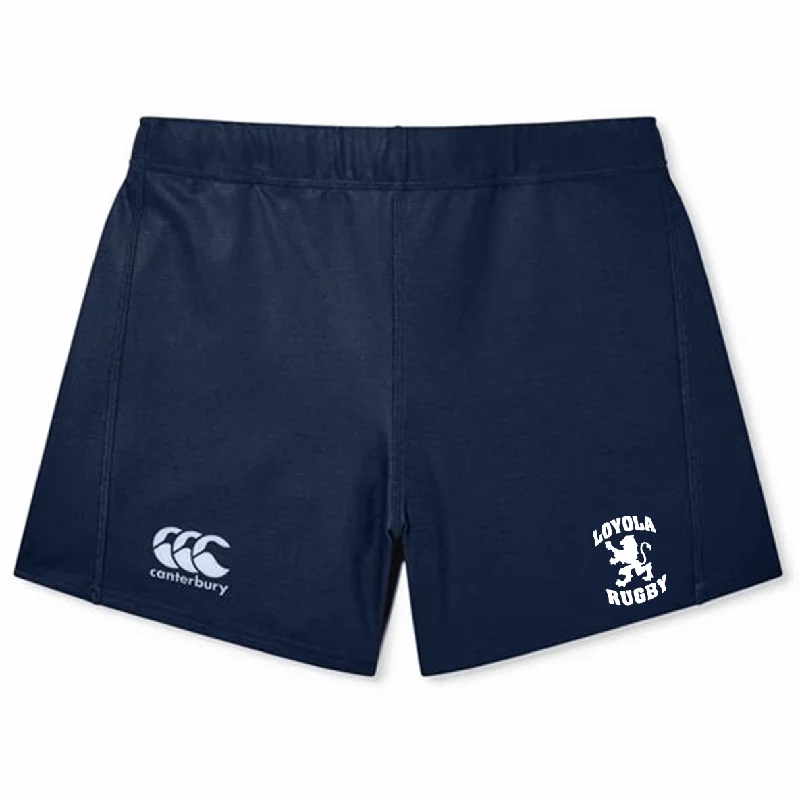 Waterproof camping adventure trail khakis-Loyola Rugby Women's Yokohama Short by Canterbury