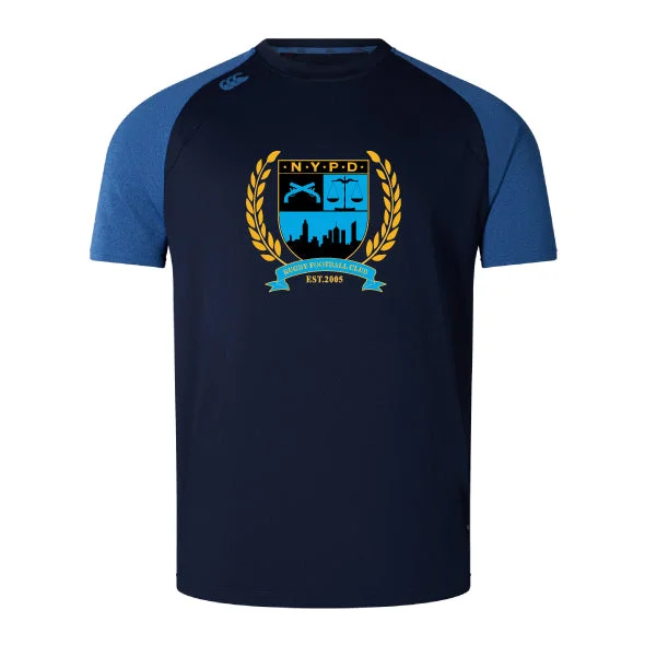 Non-stick hiking roasting frying griddle-New York Police Dept. Rugby Elite Training Tee by Canterbury