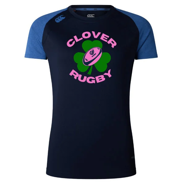 Windproof ripstop hiking tarp canopy-Clover Girls Rugby Women's Elite Training Tee by Canterbury