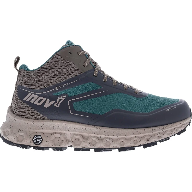 Multi-condition trekking mattress-Inov8 RocFly G 390 GORE-TEX Mens Walking Boots - Green