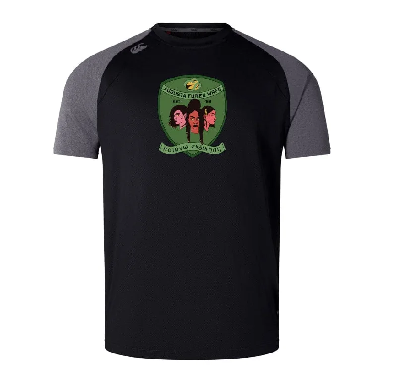 Padded quick-dry camping socks-Augusta Furies Elite Training Tee by Canterbury