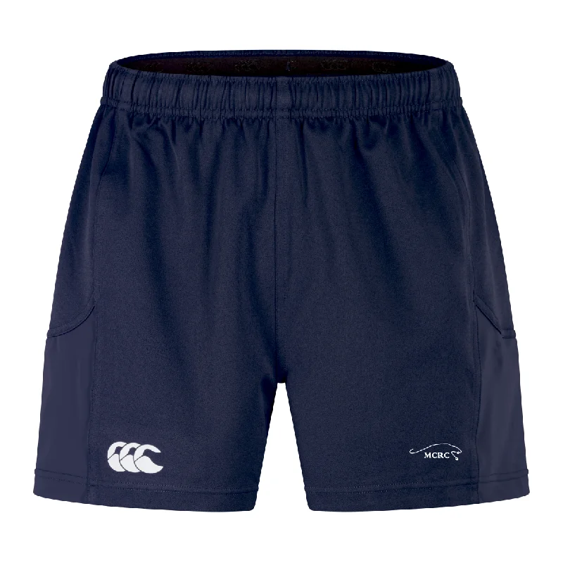 Waterproof camping adventure sneakers-Middlebury College Rugby Advantage Short 2.0 by Canterbury