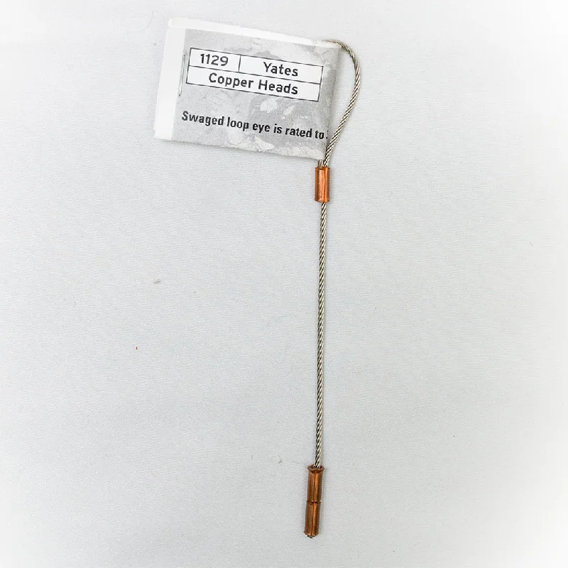 Weatherproof heavy-duty camping tent stakes-Double "Ted" Head Copper