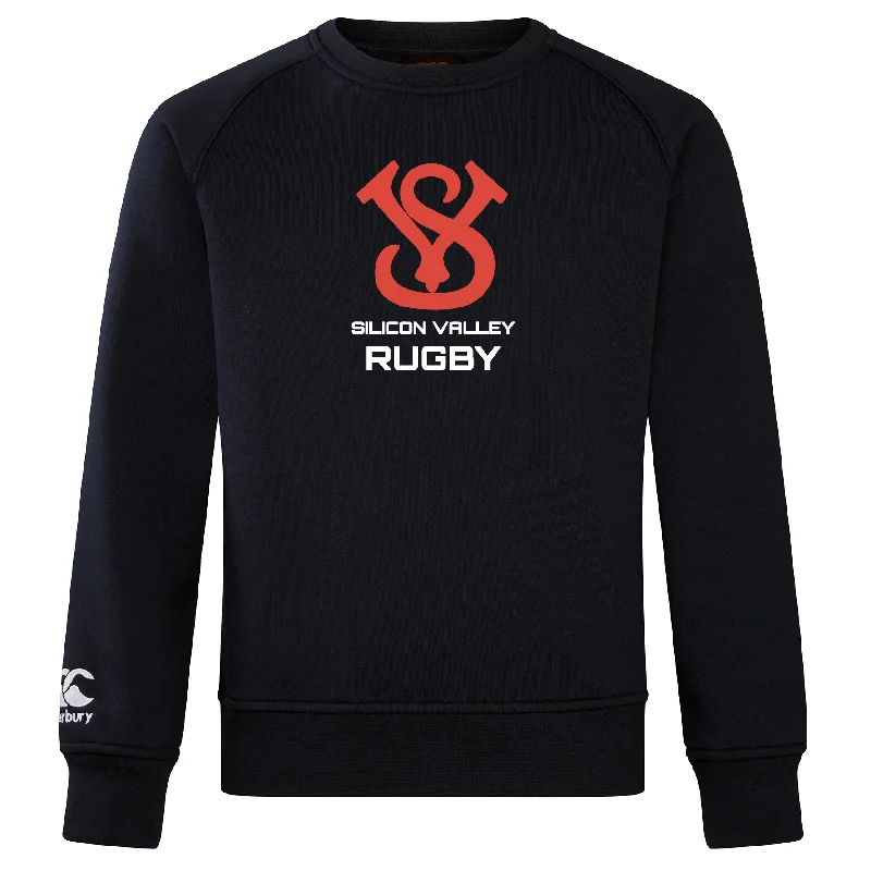 Reinforced high-tensile trekking cord-Silicon Valley Club Crew Sweatshirt by Canterbury