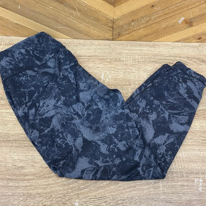 Arctic-insulated inflatable sleeping pad-Lole - Women's High-Waisted Printed Active Leggings - MSRP $119: Black/Grey Camo-women-2XL