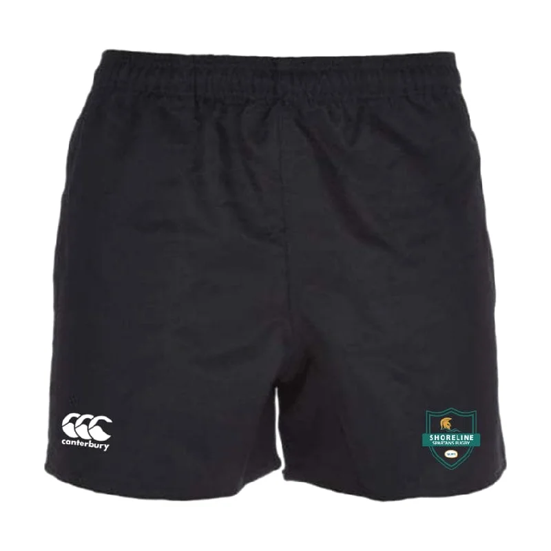 Multi-weather trekking sleep pad-Shoreline Spartans Professional Polyester Rugby Short by Canterbury