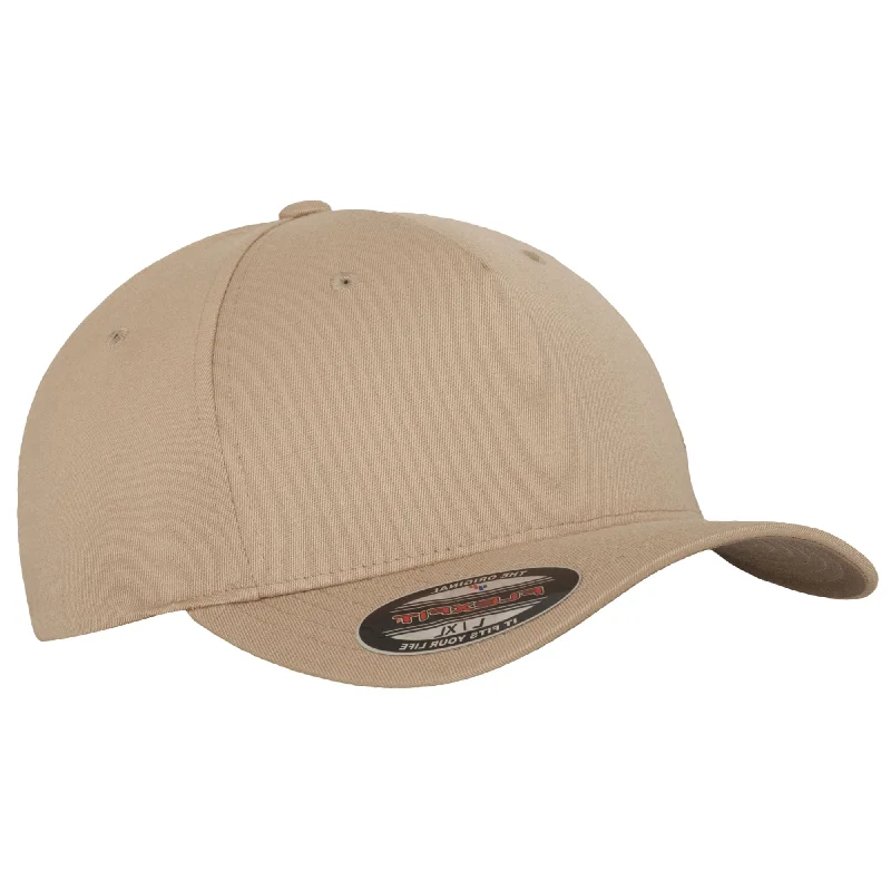 UV-shielding trekking visor neck scarf-Cap 5 Panel Cap khaki