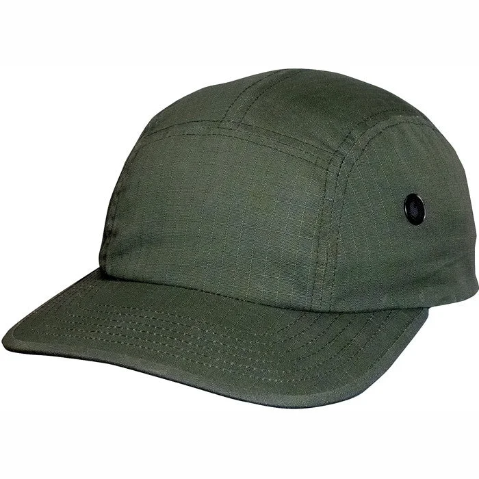 Waterproof camping adventure trail khakis-Olive Drab - Military Style Urban Street Cap - Cotton Ripstop