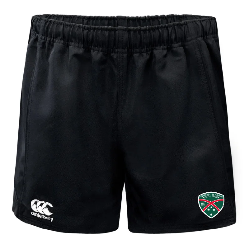 Durable quick-dry trekking khakis-Central Alabama Youth Rugby Advantage Rugby Shorts by Canterbury