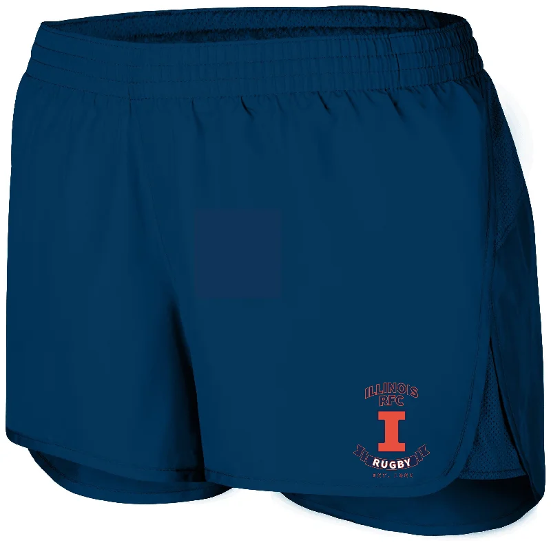 Non-stick camping frying flat roasting skillet-Illinois RFC Women's Wayfarer Rugby Training Shorts