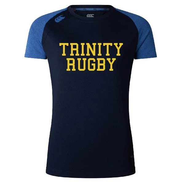 Insulated trekking stainless mug-Trinity College Women's Elite Training Tee by Canterbury