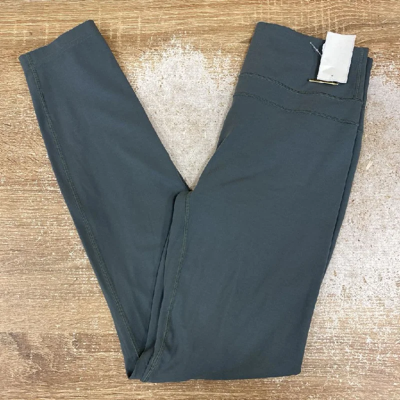 Lightweight titanium camping frying flat pan-Whitney Simmons- Leggings - MSRP $70: Grey -women-SM