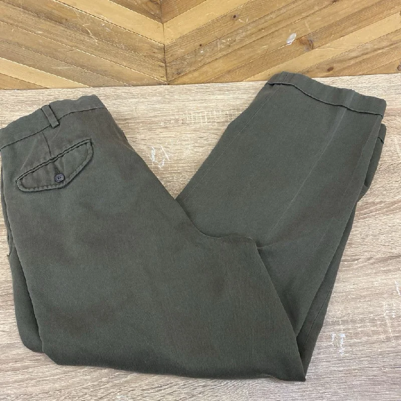 Portable camping hot soup skillet-Keith & Company - Men's Passport Pleated Pants: Brown/Khaki-unisex-34