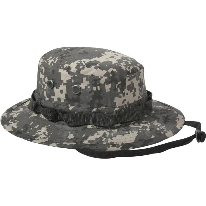 Folding lightweight campsite side chair-Subdued Urban Digital Camouflage - Military Boonie Hat