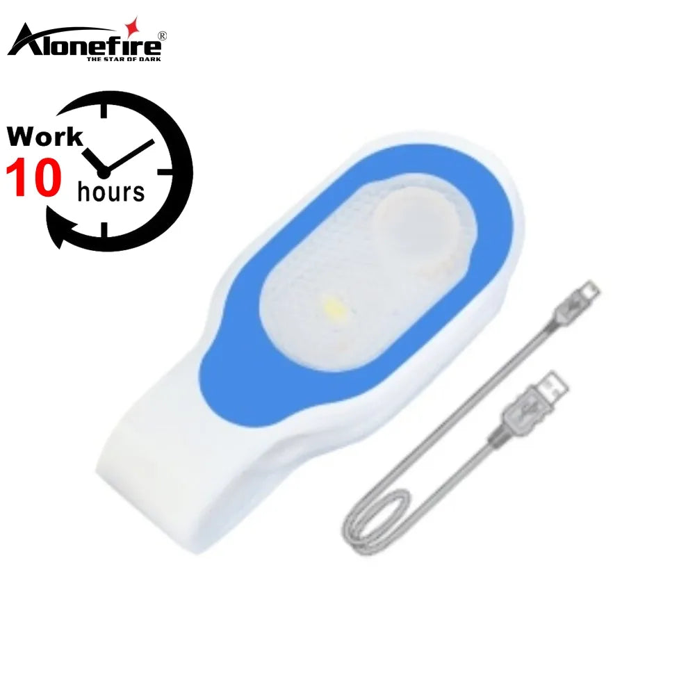 Fast-dry ventilated hiking pullover-USB Charging Safety Soft Silicone Running Outdoor Work Child Lamp Strap Hiking Dog Camping Doctor Nurse Check White Warm Light