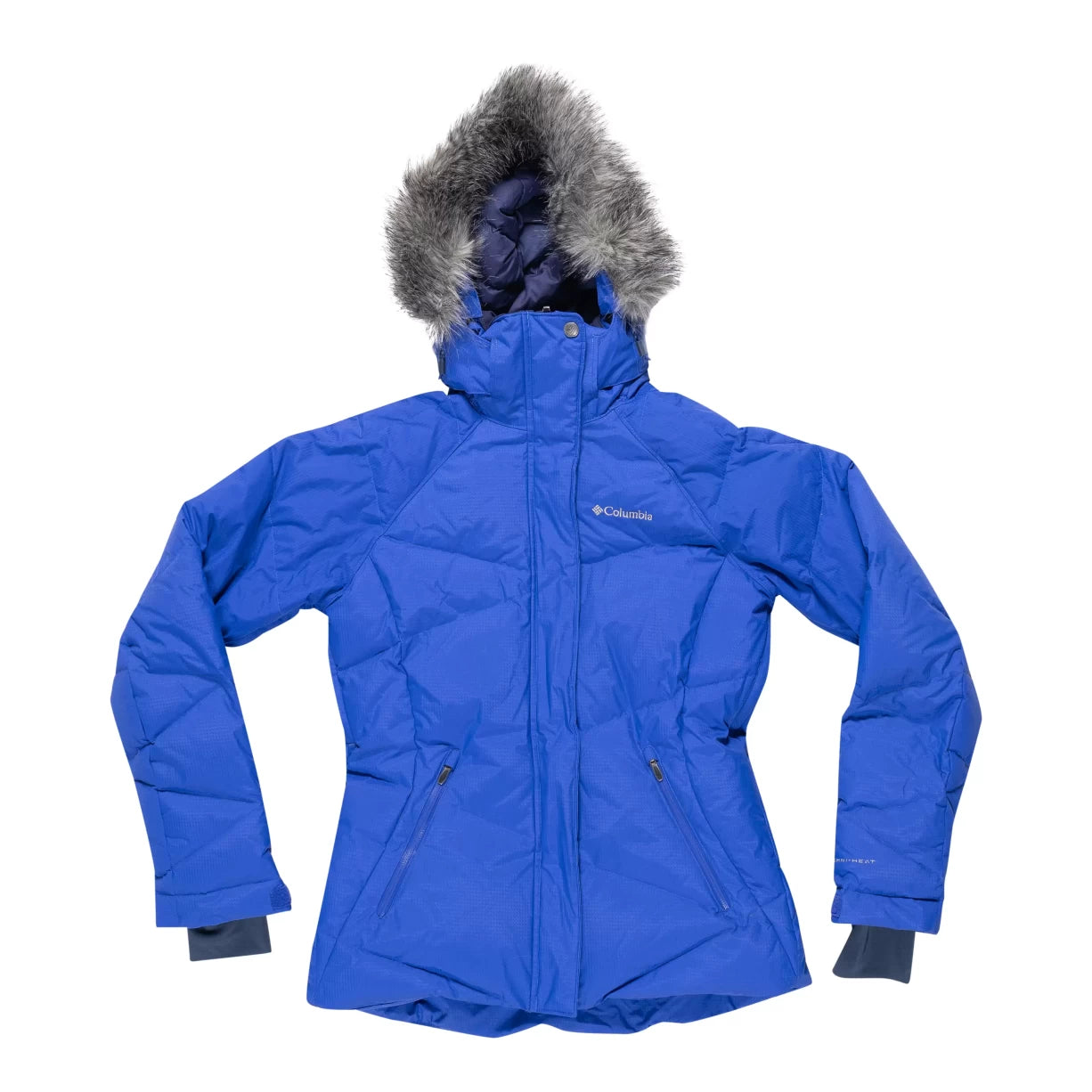 Solar-powered portable hiking hot cook stove-Columbia Omni Heat Down Jacket - Women's