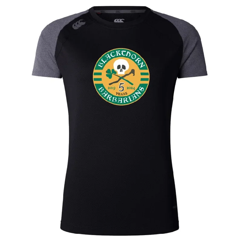 Lightweight titanium trekking skillet-Blackthorn Barbarians Inclusive Rugby Women's Elite Training Tee by Canterbury