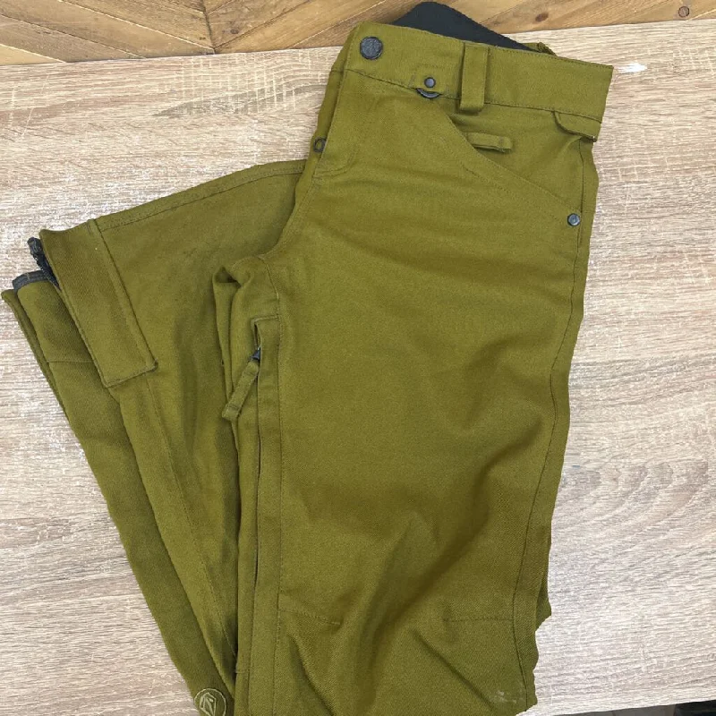 Windproof camping tarp adventure shelter canopy-Volcom - Women's Ski Pants - MSRP $185: Green-women-MD